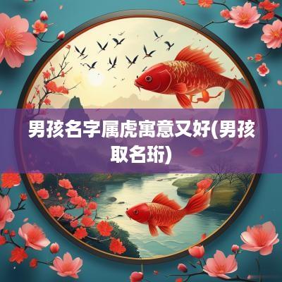男孩名字属虎寓意又好(男孩取名珩)