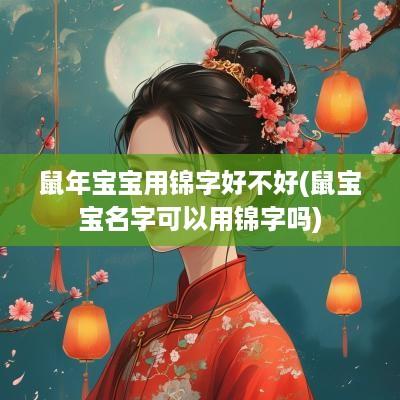 蛇年宝宝用锦字好不好(鼠宝宝名字可以用锦字吗)