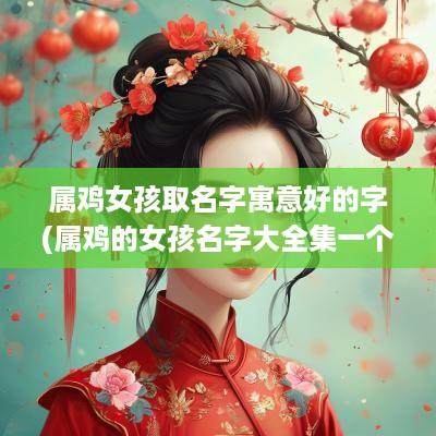 属鸡女孩取名字寓意好的字(属鸡的女孩名字大全集一个字的)