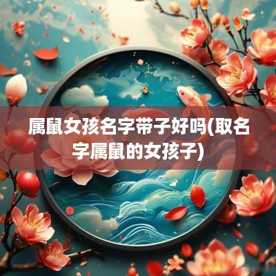 属鼠女孩名字带子好吗(取名字属鼠的女孩子)