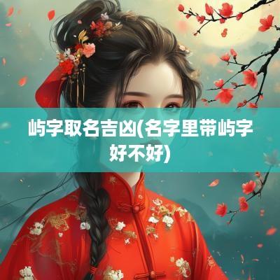 屿字取名吉凶(名字里带屿字好不好)