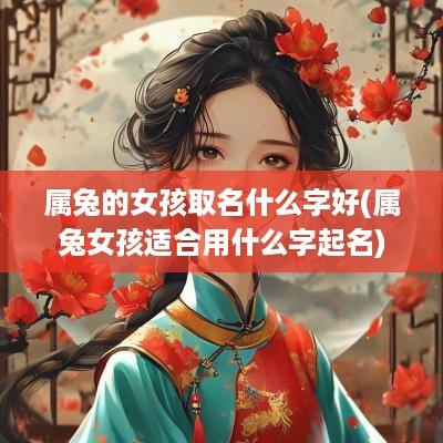属兔的女孩取名什么字好(属兔女孩适合用什么字起名)