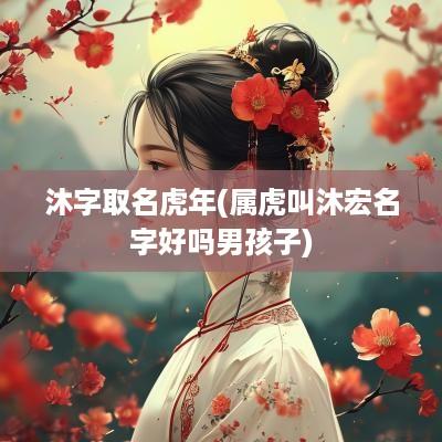 沐字取名蛇年(属虎叫沐宏名字好吗男孩子)