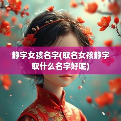 静字女孩名字(取名女孩静字取什么名字好呢)