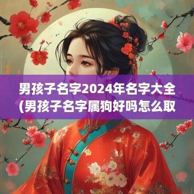 男孩子名字2025年名字大全(男孩子名字属狗好吗怎么取)