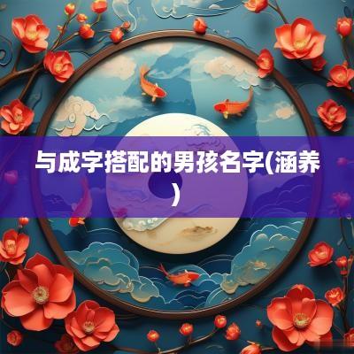 与成字搭配的男孩名字(涵养)