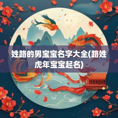 姓路的男宝宝名字大全(路姓蛇年宝宝起名)