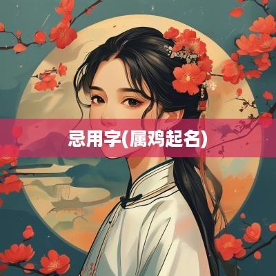 忌用字(属鸡起名)