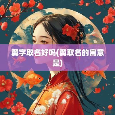 翼字取名好吗(翼取名的寓意是)