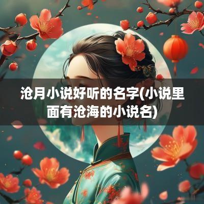 沧月小说好听的名字(小说里面有沧海的小说名)