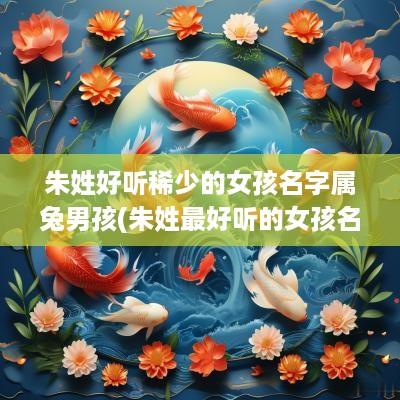 朱姓好听稀少的女孩名字属兔男孩(朱姓最好听的女孩名字)