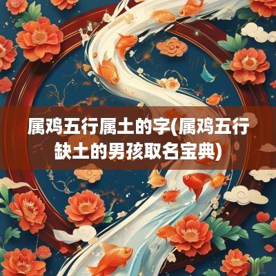 属鸡五行属土的字(属鸡五行缺土的男孩取名宝典)