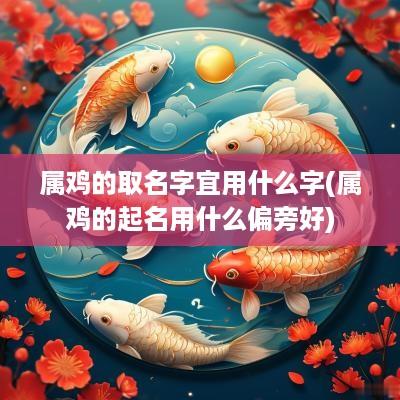 属鸡的取名字宜用什么字(属鸡的起名用什么偏旁好)