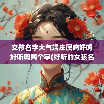 女孩名字大气端庄属鸡好吗好听吗两个字(好听的女孩名字属鸡)