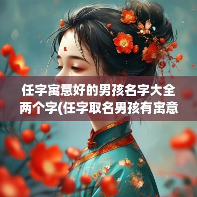 任字寓意好的男孩名字大全两个字(任字取名男孩有寓意)