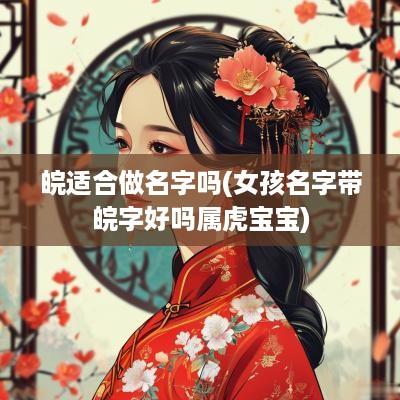 皖适合做名字吗(女孩名字带皖字好吗属虎宝宝)