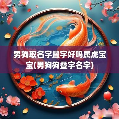男狗取名字叠字好吗属虎宝宝(男狗狗叠字名字)