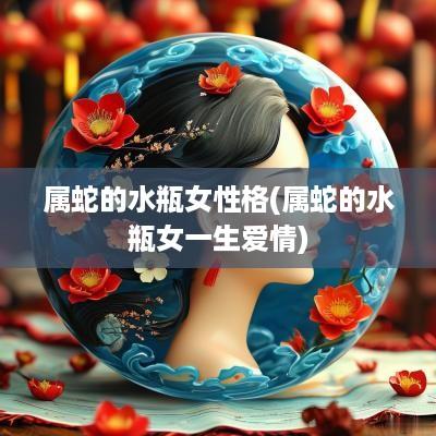 属蛇的水瓶女性格(属蛇的水瓶女一生爱情)
