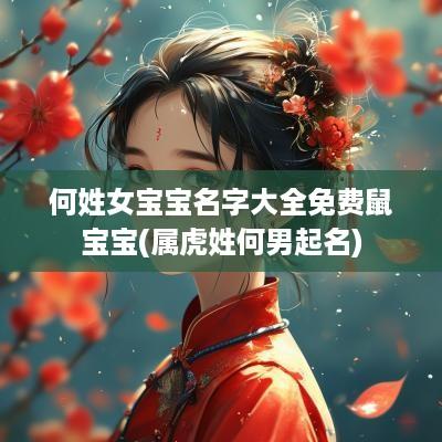 何姓女宝宝名字大全免费鼠宝宝(属虎姓何男起名)