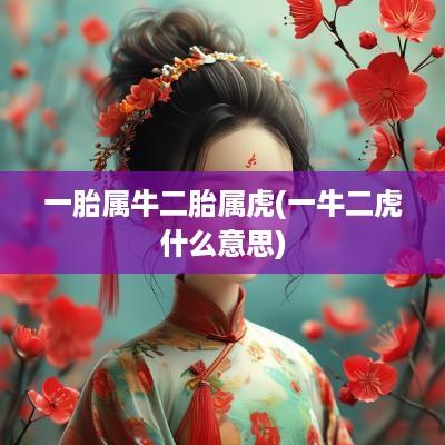 一胎属牛二胎属虎(一牛二虎什么意思)