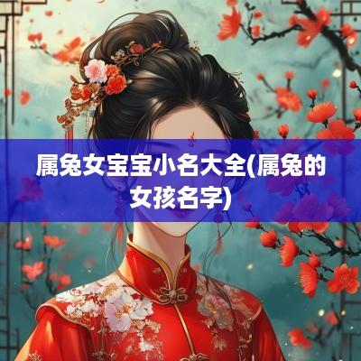 属兔女宝宝小名大全(属兔的女孩名字)