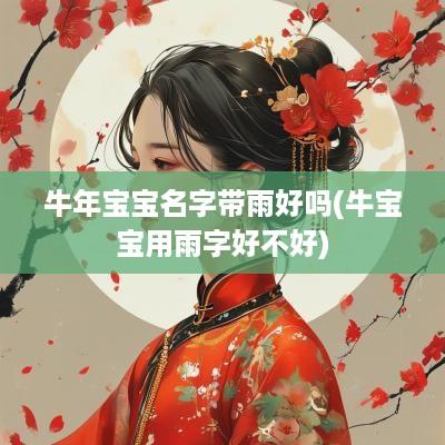 蛇年宝宝名字带雨好吗(牛宝宝用雨字好不好)