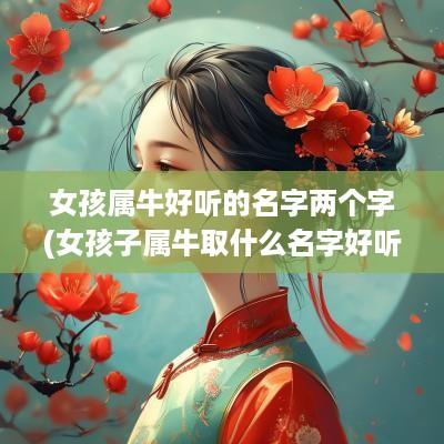 女孩属牛好听的名字两个字(女孩子属牛取什么名字好听有内涵)