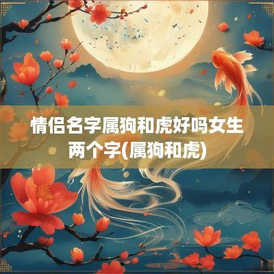 情侣名字属狗和虎好吗女生两个字(属狗和虎)
