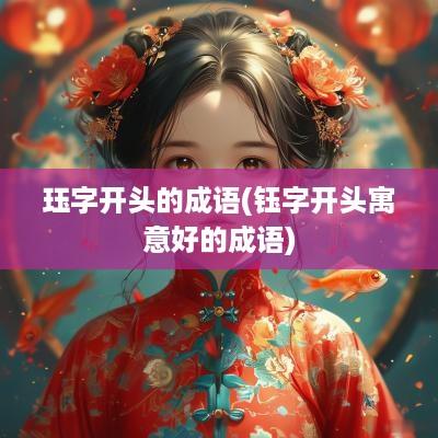 珏字开头的成语(钰字开头寓意好的成语)