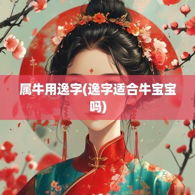 属牛用逸字(逸字适合牛宝宝吗)
