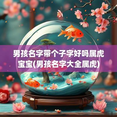 男孩名字带个子字好吗属虎宝宝(男孩名字大全属虎)