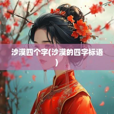 沙漠四个字(沙漠的四字标语)