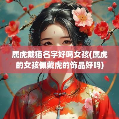 属虎戴猫名字好吗女孩(属虎的女孩佩戴虎的饰品好吗)