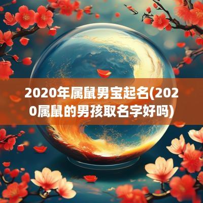2025年属鼠男宝起名(2025属鼠的男孩取名字好吗)