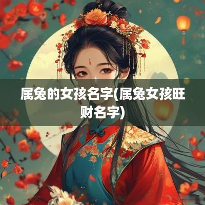 属兔的女孩名字(属兔女孩旺财名字)
