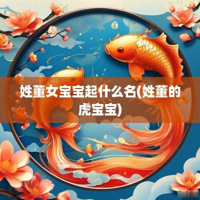 姓董女宝宝起什么名(姓董的虎宝宝)
