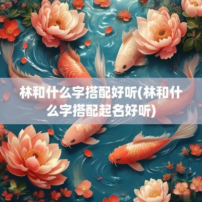 林和什么字搭配好听(林和什么字搭配起名好听)