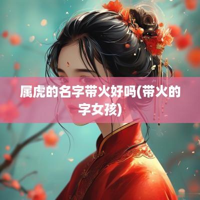 属虎的名字带火好吗(带火的字女孩)