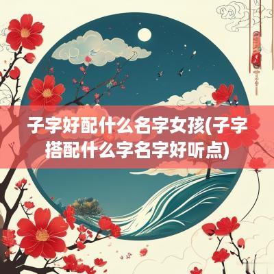 子字好配什么名字女孩(子字搭配什么字名字好听点)