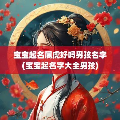 宝宝起名属虎好吗男孩名字(宝宝起名字大全男孩)