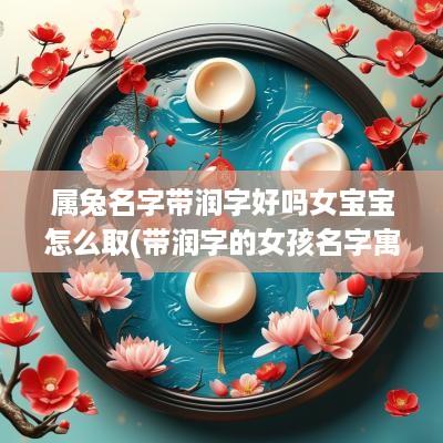 属兔名字带润字好吗女宝宝怎么取(带润字的女孩名字寓意)