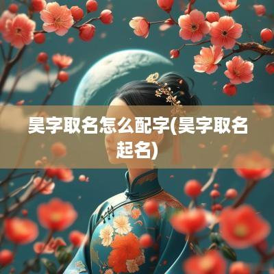 昊字取名怎么配字(昊字取名起名)