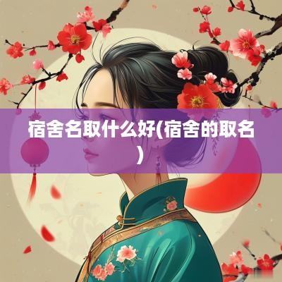 宿舍名取什么好(宿舍的取名)