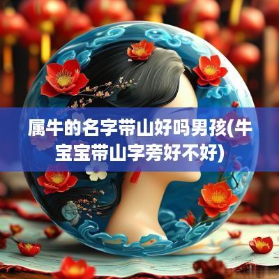 属牛的名字带山好吗男孩(牛宝宝带山字旁好不好)
