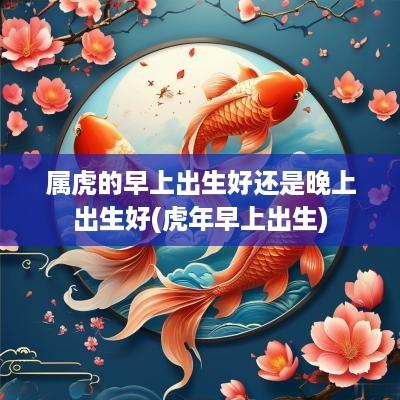 属虎的早上出生好还是晚上出生好(蛇年早上出生)