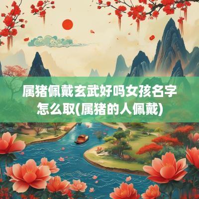 属猪佩戴玄武好吗女孩名字怎么取(属猪的人佩戴)