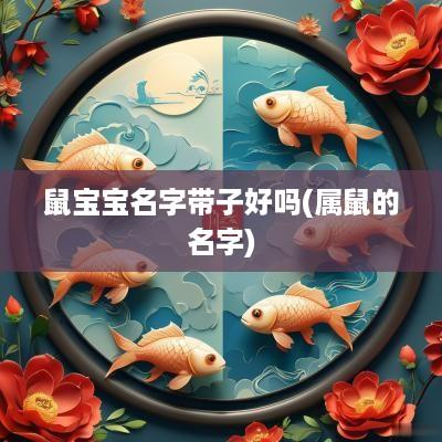 鼠宝宝名字带子好吗(属鼠的名字)