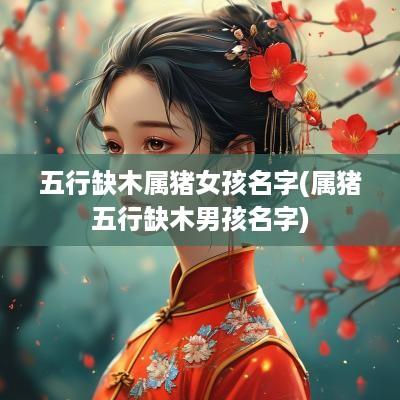 五行缺木属猪女孩名字(属猪五行缺木男孩名字)