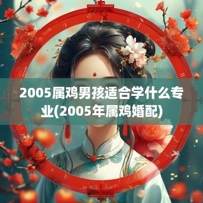 2005属鸡男孩适合学什么专业(2005年属鸡婚配)