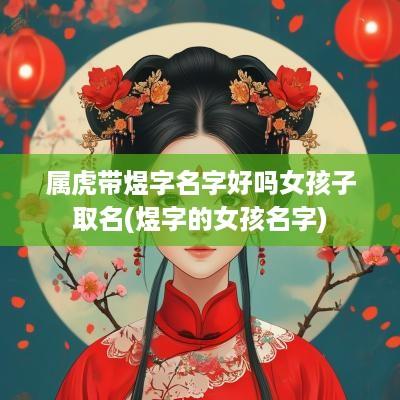 属虎带煜字名字好吗女孩子取名(煜字的女孩名字)
